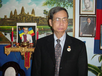 Ông Chau Reap - Chủ Tịch Viện Nghị Lảo